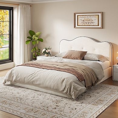 Merax Upholstered Platform Bed