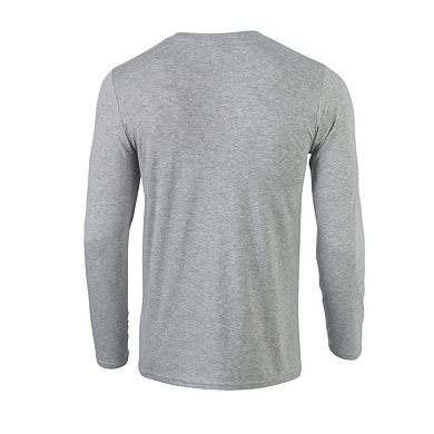 Gildan Unisex Adult Softstyle Polycotton Long-Sleeved T-Shirt