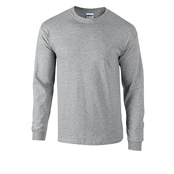 Gildan Unisex Adult Ultra Cotton Long-Sleeved T-Shirt