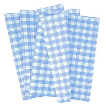 100 Sheets of Checkered Pattern Tissue Paper 14x20 in Gift Wrapping Craft