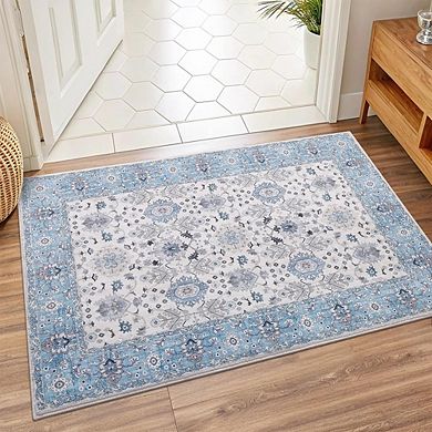 Area Rug Soft, Washable, Non-Slip Entrance Rug