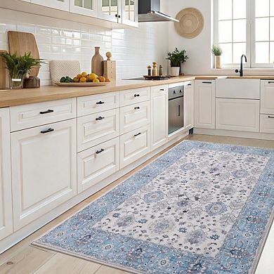 Area Rug Soft, Washable, Non-Slip Entrance Rug