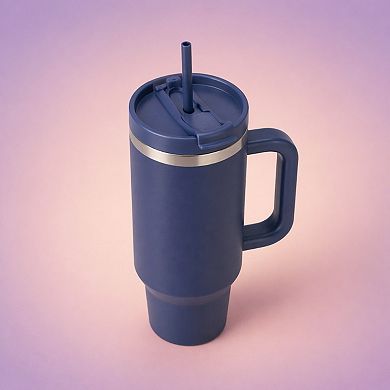 Stainless Steel Vacuum Insulated Tumbler: Leak-proof, 29hr Cold, Cupholder-friendly (Multi-function
