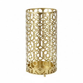 Freestanding Metal Umbrella Racks with Drip Tray, Round Organizer for Canes/Walking Sticks Entryway