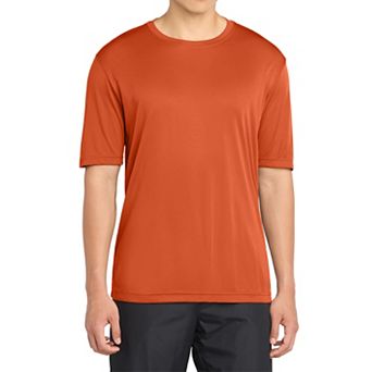 Men's Active T Shirts Crew Neck High Visible Sun Protection Cool Dry Fit Athletic Workout T-Shirts