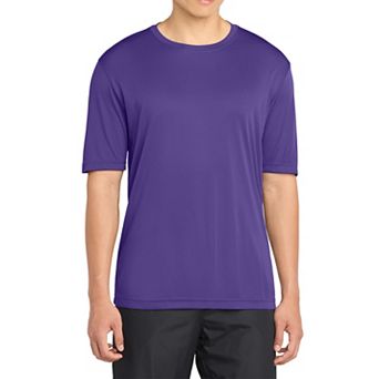Men's Active T Shirts Crew Neck High Visible Sun Protection Cool Dry Fit Athletic Workout T-Shirts