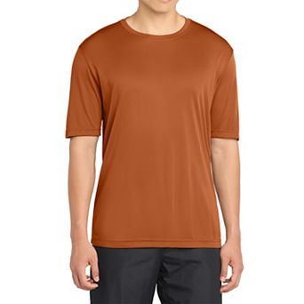 Men's Active T Shirts Crew Neck High Visible Sun Protection Cool Dry Fit Athletic Workout T-Shirts