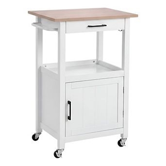 Versatile Kitchen Island with Drawers, Cabinets, and Multi-Use Workspace