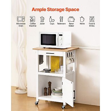 Versatile Kitchen Island with Drawers, Cabinets, and Multi-Use Workspace