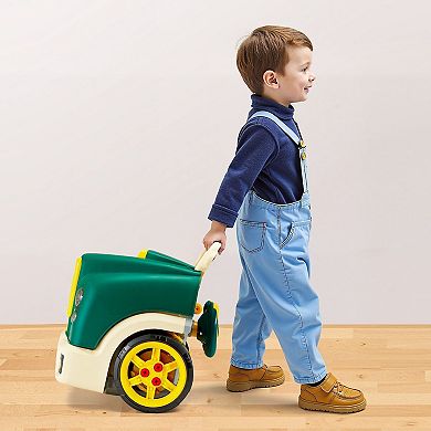Kids Car Engine Repair Toy with Lights, Sounds, and 60 Tool Accessories