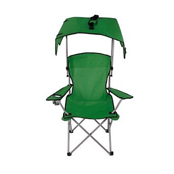 Compact Folding Canopy Chair for Outdoor Relaxation with Shade