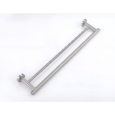 Wall Mounted Storage Rack Stainless Steel Shelf for Bathroom Kitchen Use