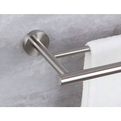 Wall Mounted Storage Rack Stainless Steel Shelf for Bathroom Kitchen Use