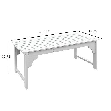 Outdoor Eucalyptus Wood Bench with Slat Design Varnished Finish Ideal for Patio