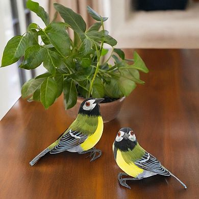 12Pc Foam Bird Figurines Great Style Decorative Birds for Floral Arrangements and Wreath Decor