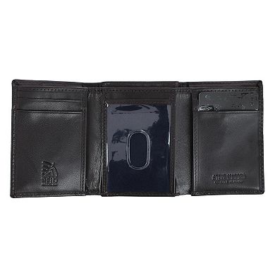 Steve Madden Men's Glove Leather RFID Trifold Wallet