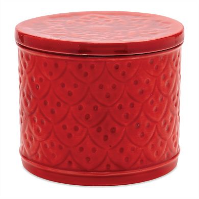 2Pc Nesting Metal Containers with Lids Decorative Storage Tins for Home Display and Organization