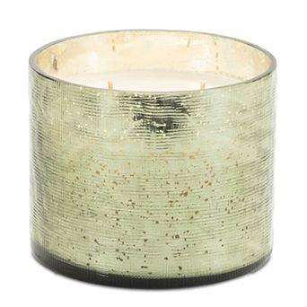 Scented Glass Candle with Fir Fragrance for Tabletop and Shelf Home Decor Styling