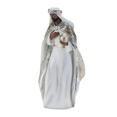 Set of 6 Nativity Figurine Tabletop Decor for Christmas Mantel and Shelf Display