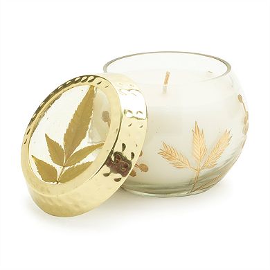 Set of 3 Scented Glass Candles for Tabletop Decor and Indoor Shelf Styling