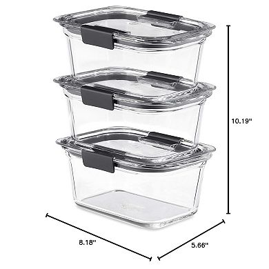 4.7 Cup Glass Container Set