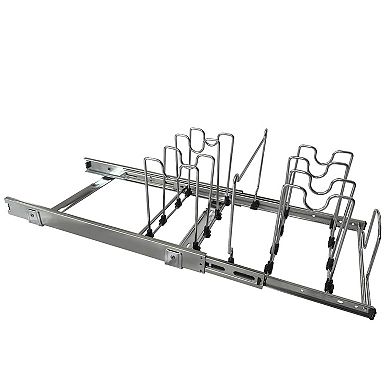 2 Tier Cabinet Pull Out Rack