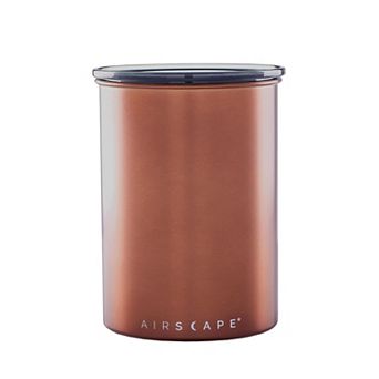 Copper Airless Coffee Canister