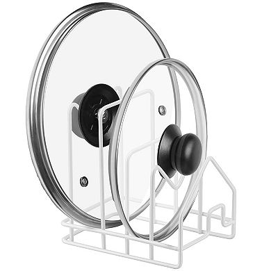 Adjustable Pot Lid Organizer