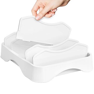 Lid Organizer with Adjustable Dividers
