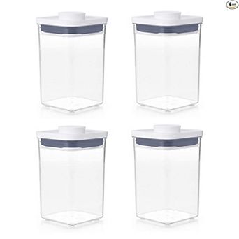 Small Square Airtight Set 4 pk