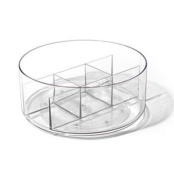 White 5-Section Rotating Organizer
