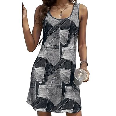 casual mini shift dress Nola Mini Shift Dress White / XL by Sugarlips