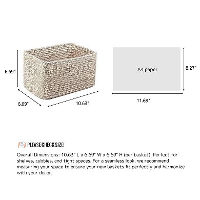 Small Cotton Rope Storage Basket
