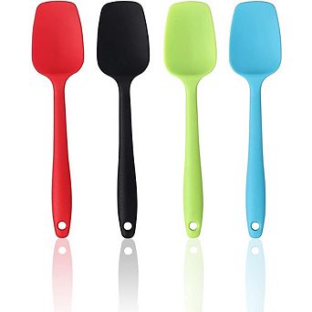 Silicone Spatula Set, Heat-Resistant, Flexible, Nonstick Cooking Tool