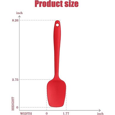 Silicone Spatula Set, Heat-Resistant, Flexible, Nonstick Cooking Tool