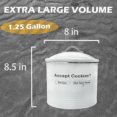 Vintage Airtight Cookie Jar