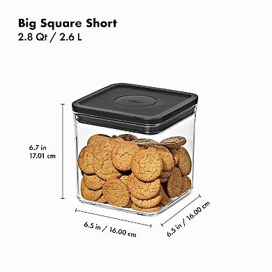 POP Big Square Container, 2.8 Qt