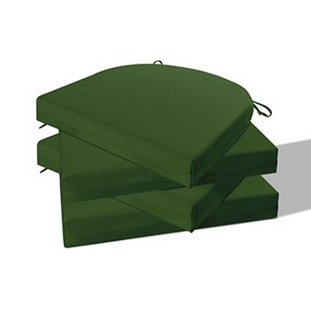 Peace Nest Water-Resistant Outdoor Seat Cushion, UV Oxford fabric, High-Density Foam, Set of 4