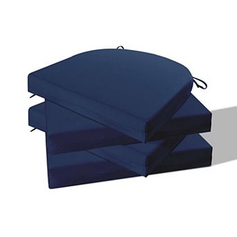Peace Nest Water-Resistant Outdoor Seat Cushion, UV Oxford fabric, High-Density Foam, Set of 4
