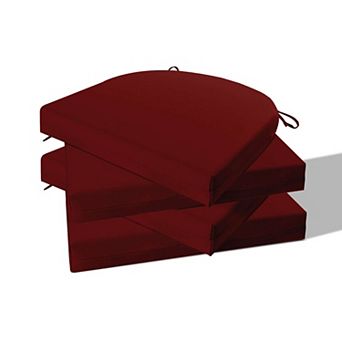 Peace Nest Water-Resistant Outdoor Seat Cushion, UV Oxford fabric, High-Density Foam, Set of 4
