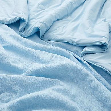 Peace Nest Reversible Seersucker Cooling Blanket