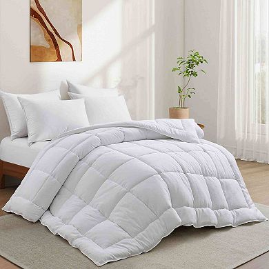 Peace Nest All-Season Down Alternative Comforter, Hypoallergenic, Jacquard Design