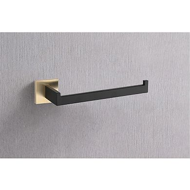 Gold Stainless Steel 8 Piece Bathroom Hardware Set