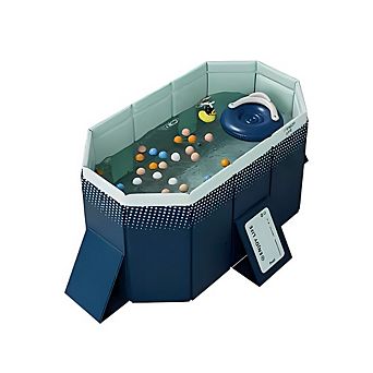 1.6m Non-Inflatable PVC Folding Pool, Summer Cooling Pool