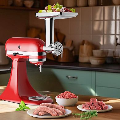 GVODE Meat Grinder Attachment for Stand Mixers, Stainless Steel