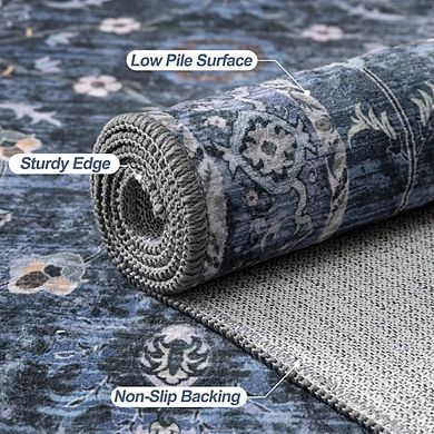 Area Rug Washable, Non-Slip, Soft