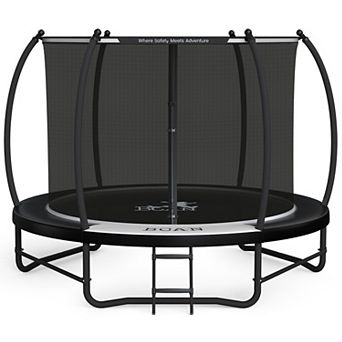 BCAN 8FT/16FT Recreational Outdoor Trampoline with Enclosure for Kids Adults, ASTM Approved