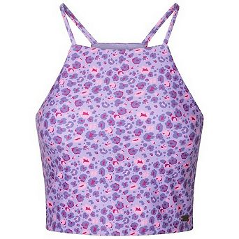 Trespass Womens/Ladies Harlow Leopard Print Swim Top