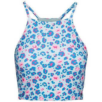 Trespass Womens/Ladies Harlow Leopard Print Swim Top
