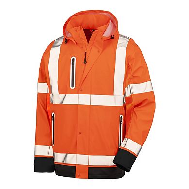 Result Genuine Unisex Adult Prism Heavy Duty Hi-Vis Jacket